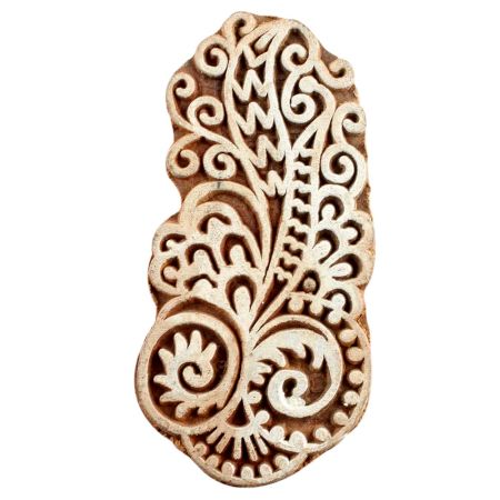 Set of 1 Piece New Wooden Printing Block